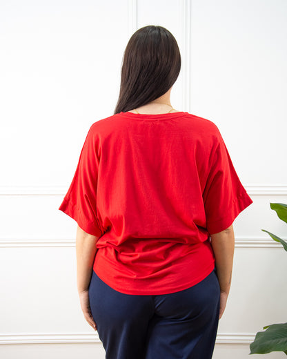 CAMISETA LATA ROJO