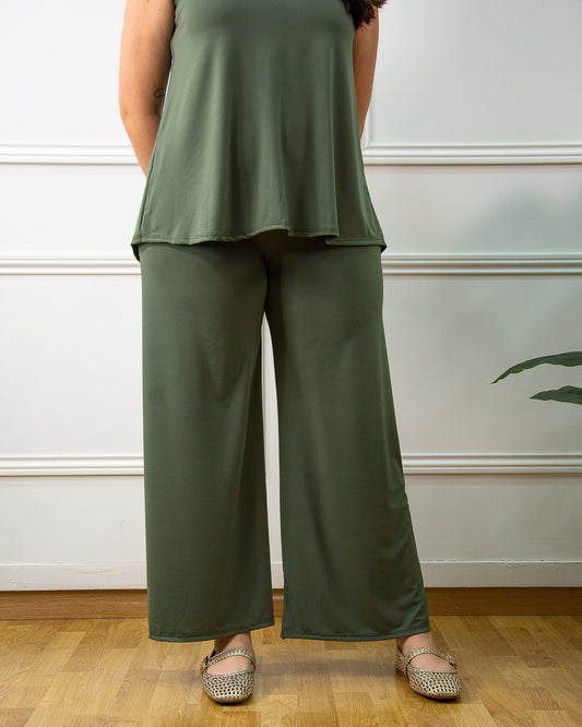 PANTALÓN LOLA VERDE KAKI