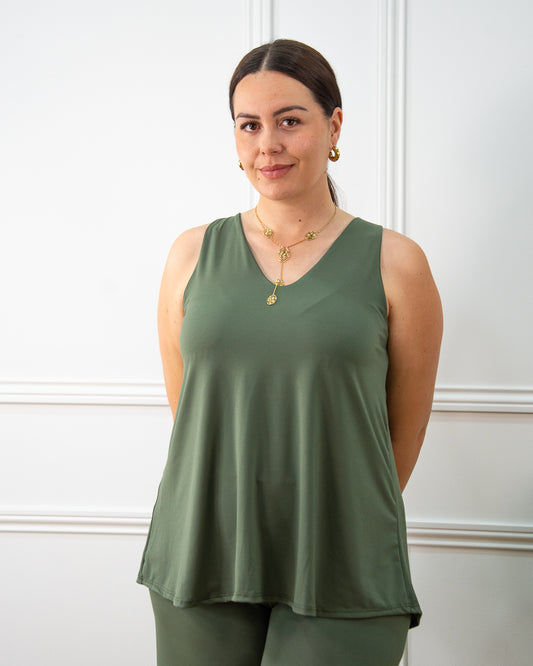 BLUSA LOLA VERDE KAKI