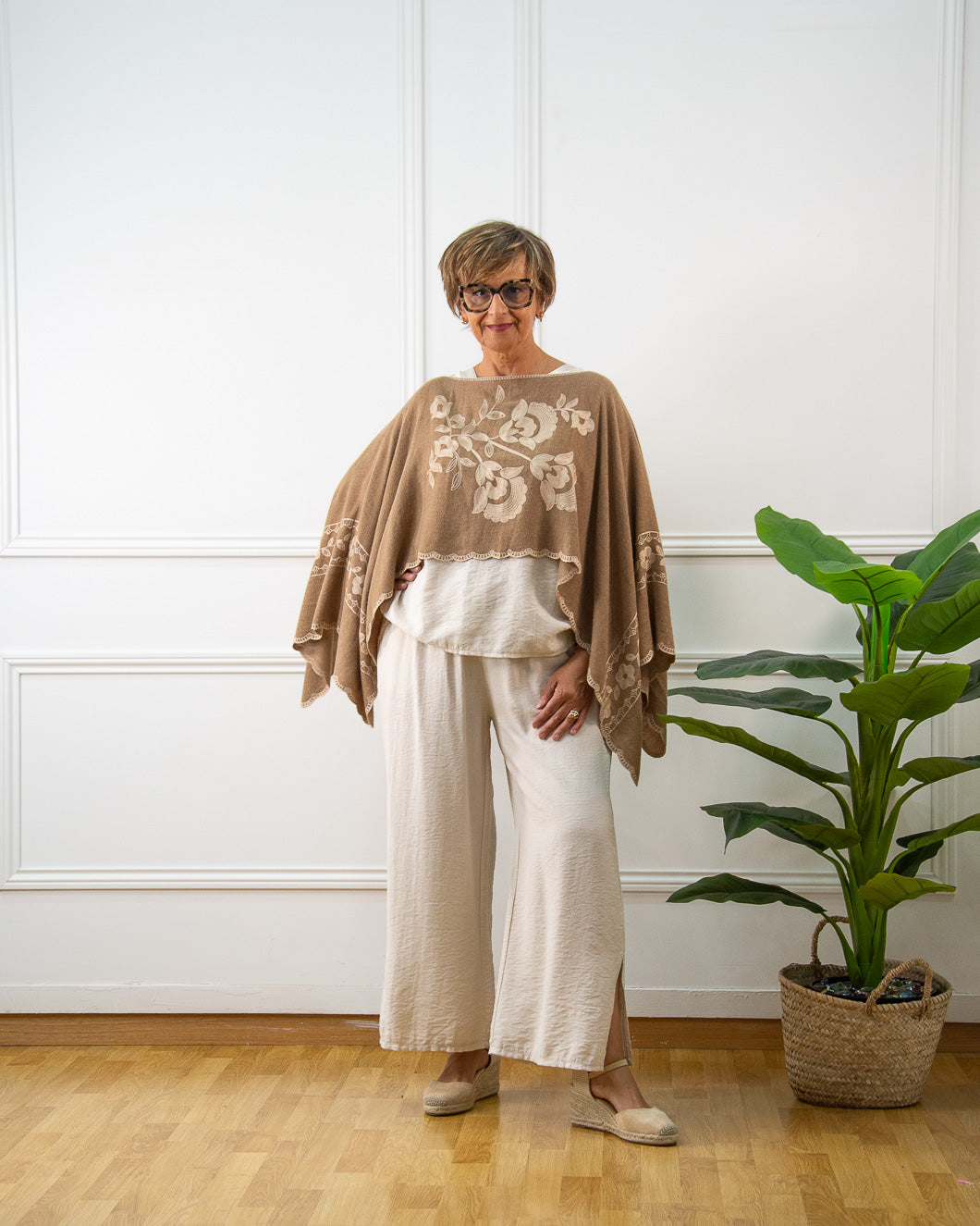 PONCHO MINI FLOR
