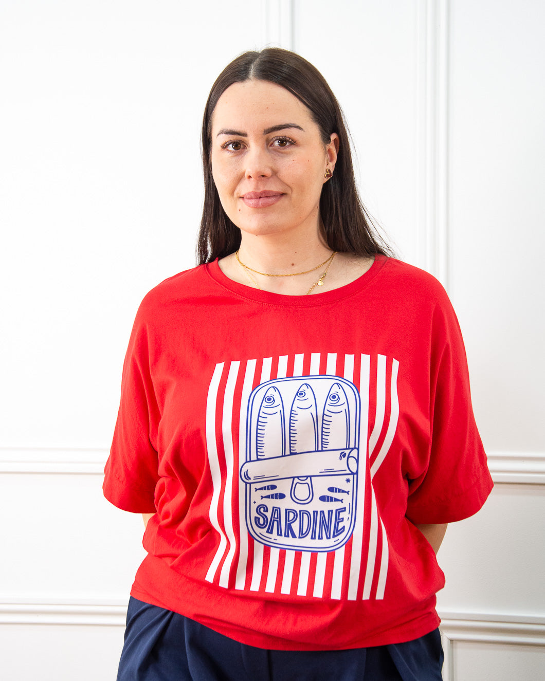 CAMISETA LATA ROJO