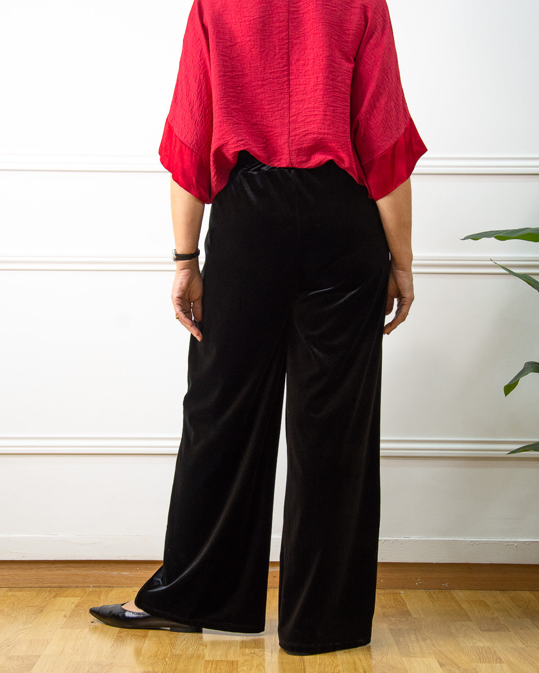 PANTALÓN TERCIOPELO NEGRO