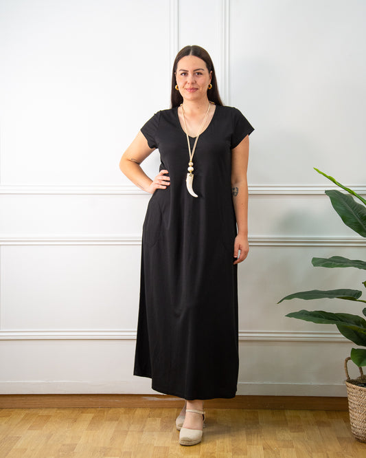 VESTIDO VENEZIA NEGRO