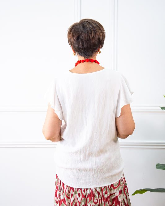 BLUSA VOLANTE