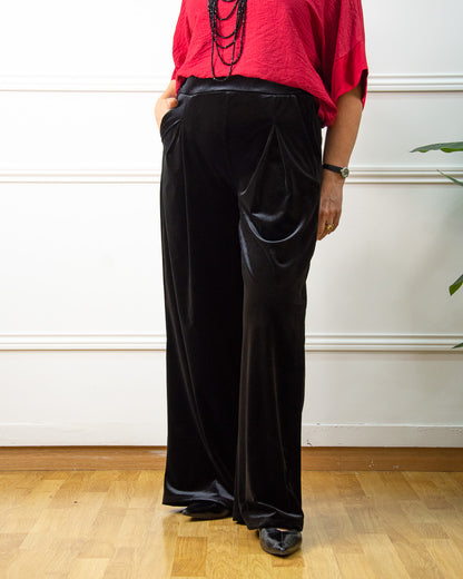 PANTALÓN TERCIOPELO NEGRO