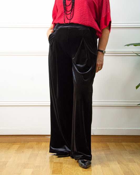 PANTALÓN TERCIOPELO NEGRO
