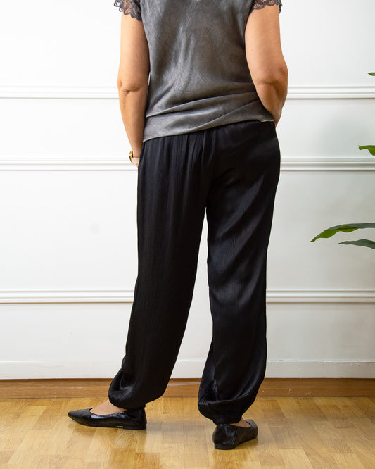 PANTALÓN BOMBACHO NEGRO