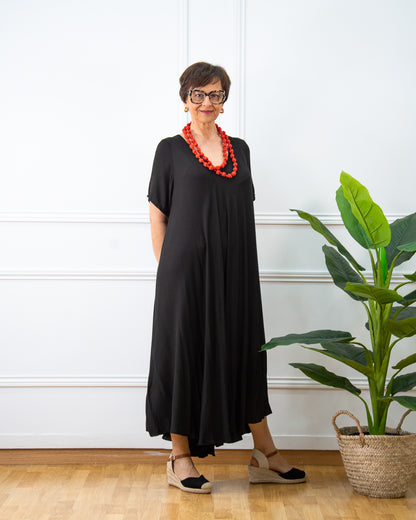 VESTIDO AVA NEGRO