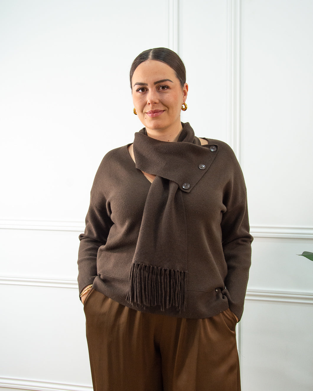 JERSEY ALMA MARRÓN