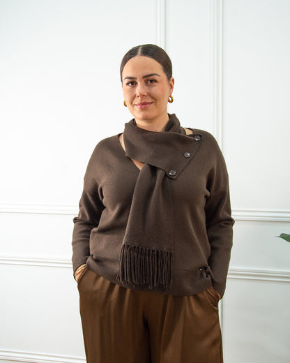 JERSEY ALMA MARRÓN