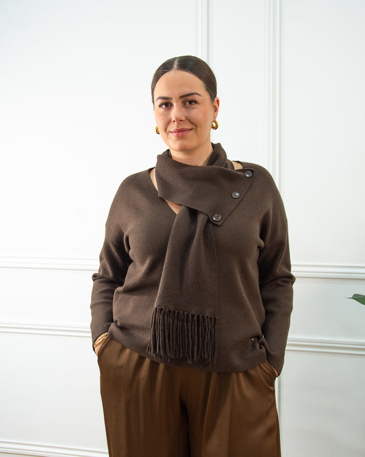 JERSEY ALMA MARRÓN