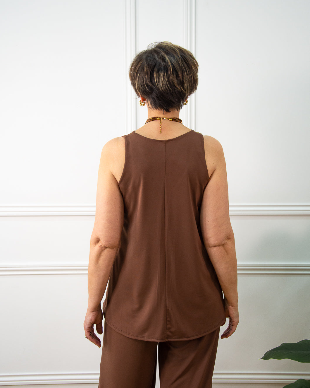 BLUSA LOLA MARRÓN