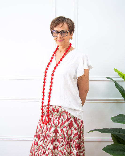 BLUSA VOLANTE
