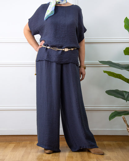 PANTALÓN MILÁN MARINO