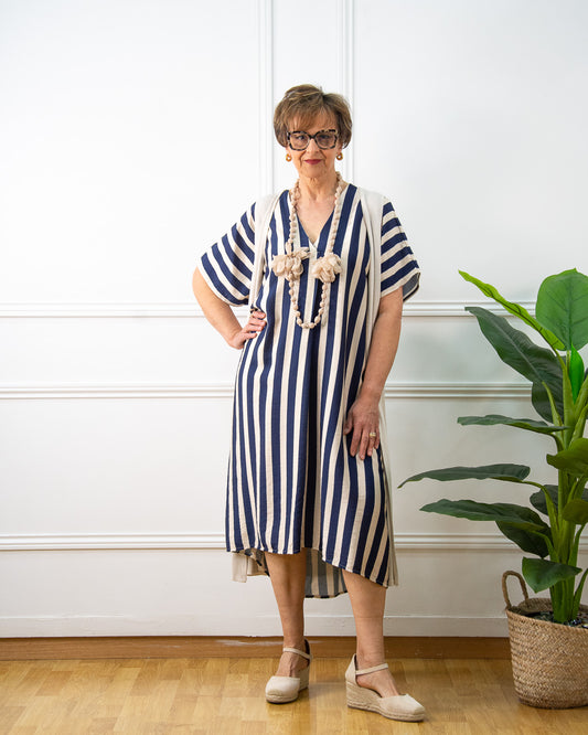 VESTIDO TIZIANA AZUL