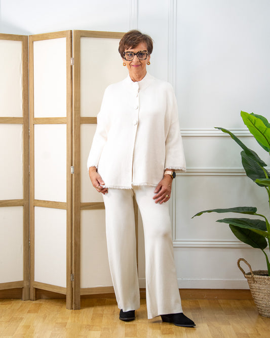 CHAQUETA AURORA BLANCO POLAR
