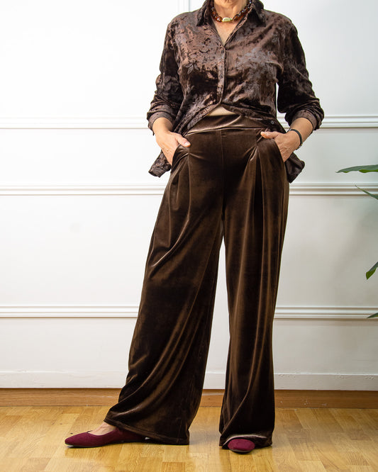 PANTALÓN TERCIOPELO MARRÓN
