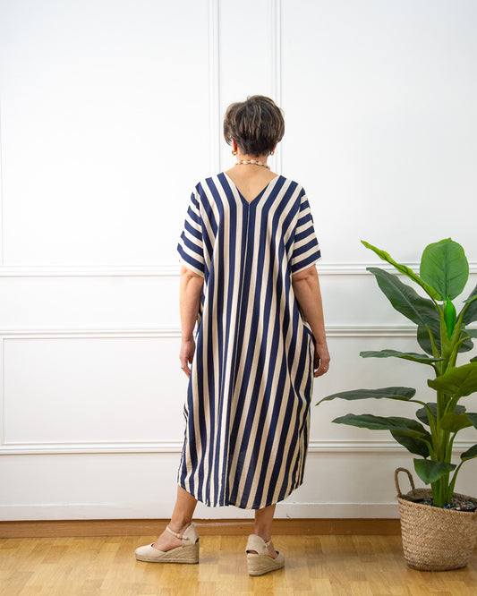 VESTIDO TIZIANA AZUL
