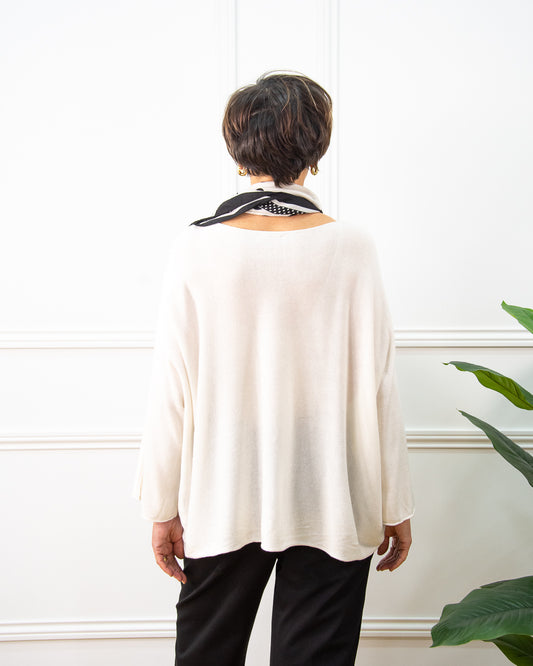 JERSEY FIONA BLANCO ROTO