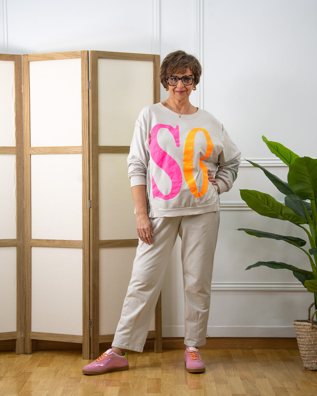 PANTALÓN CONFORT BEIGE