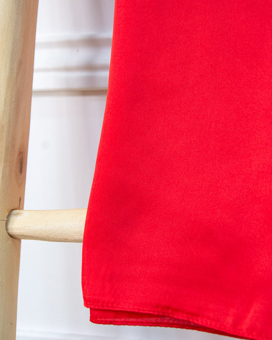 MINI PAÑUELO LISO ROJO