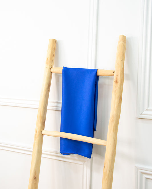 MINI PAÑUELO LISO AZUL ELÉCTRICO