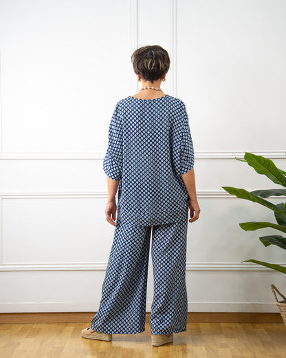 BLUSA INDICHIC AZUL