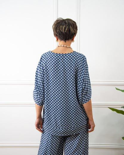 BLUSA INDICHIC AZUL