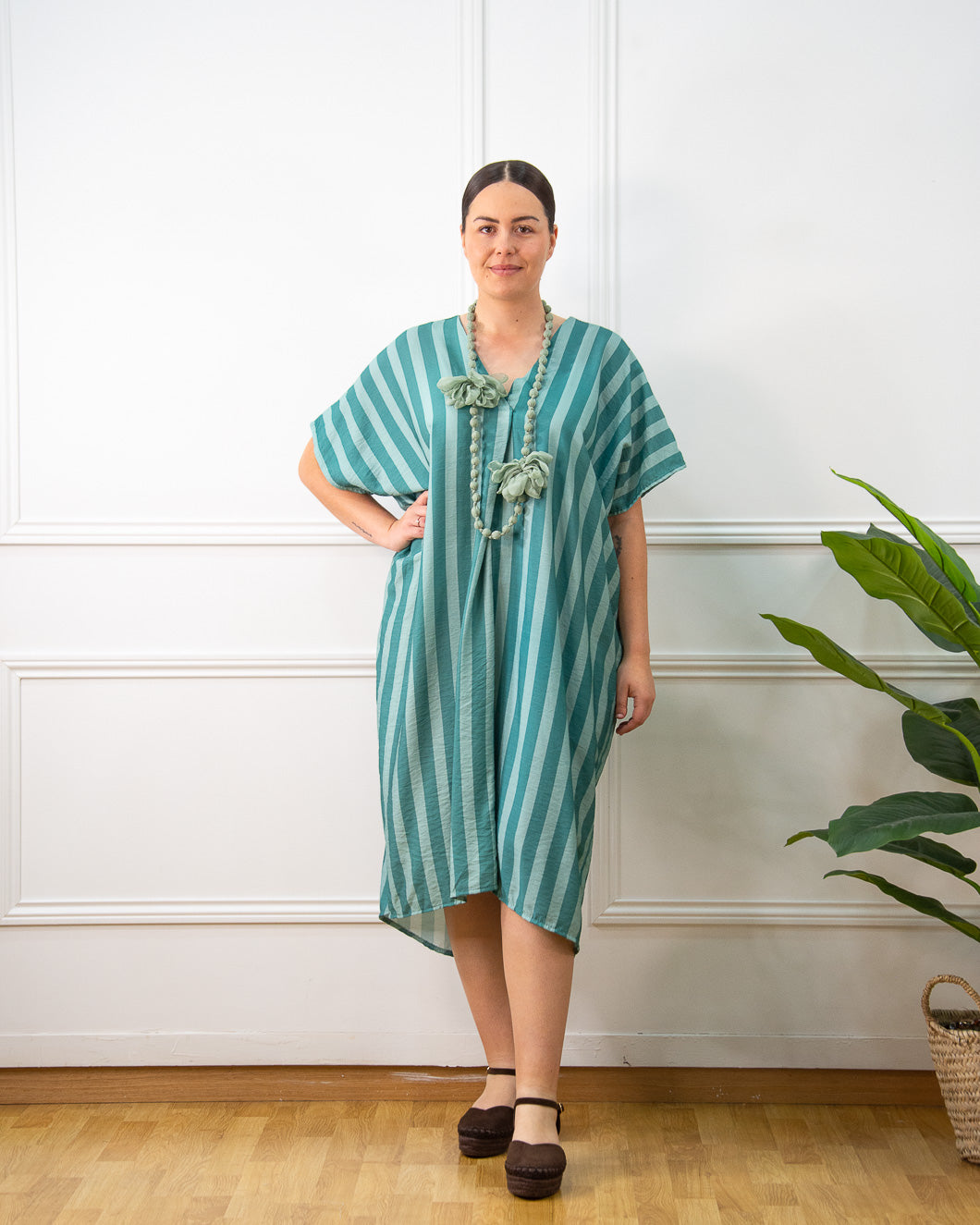 VESTIDO TIZIANA VERDE