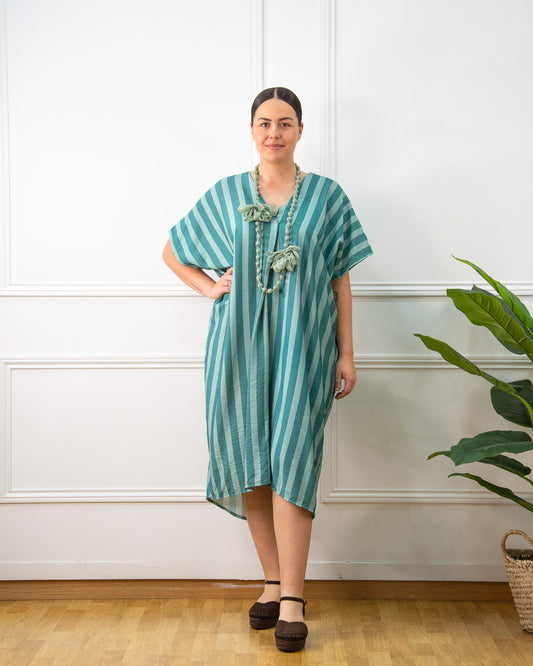 VESTIDO TIZIANA VERDE