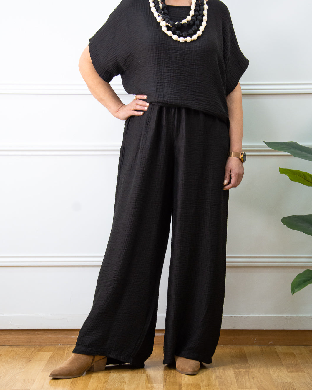 PANTALÓN MILÁN NEGRO