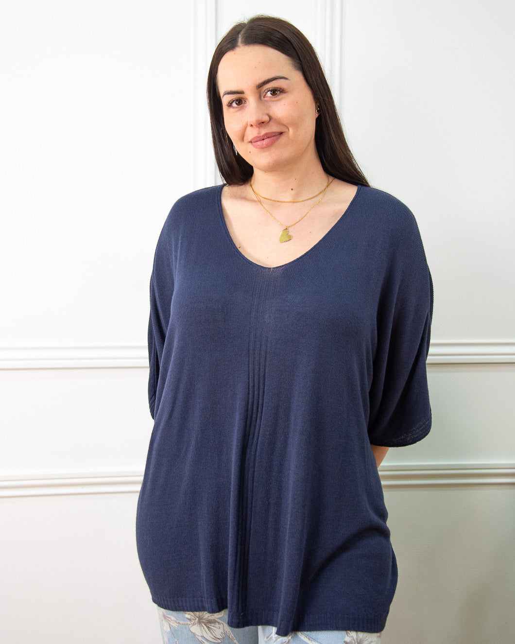 JERSEY PONCHO AZUL MARINO