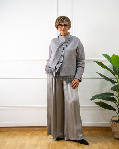 CHAQUETA ALMA GRIS
