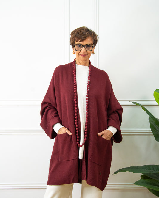CHAQUETA NICOLA GRANATE