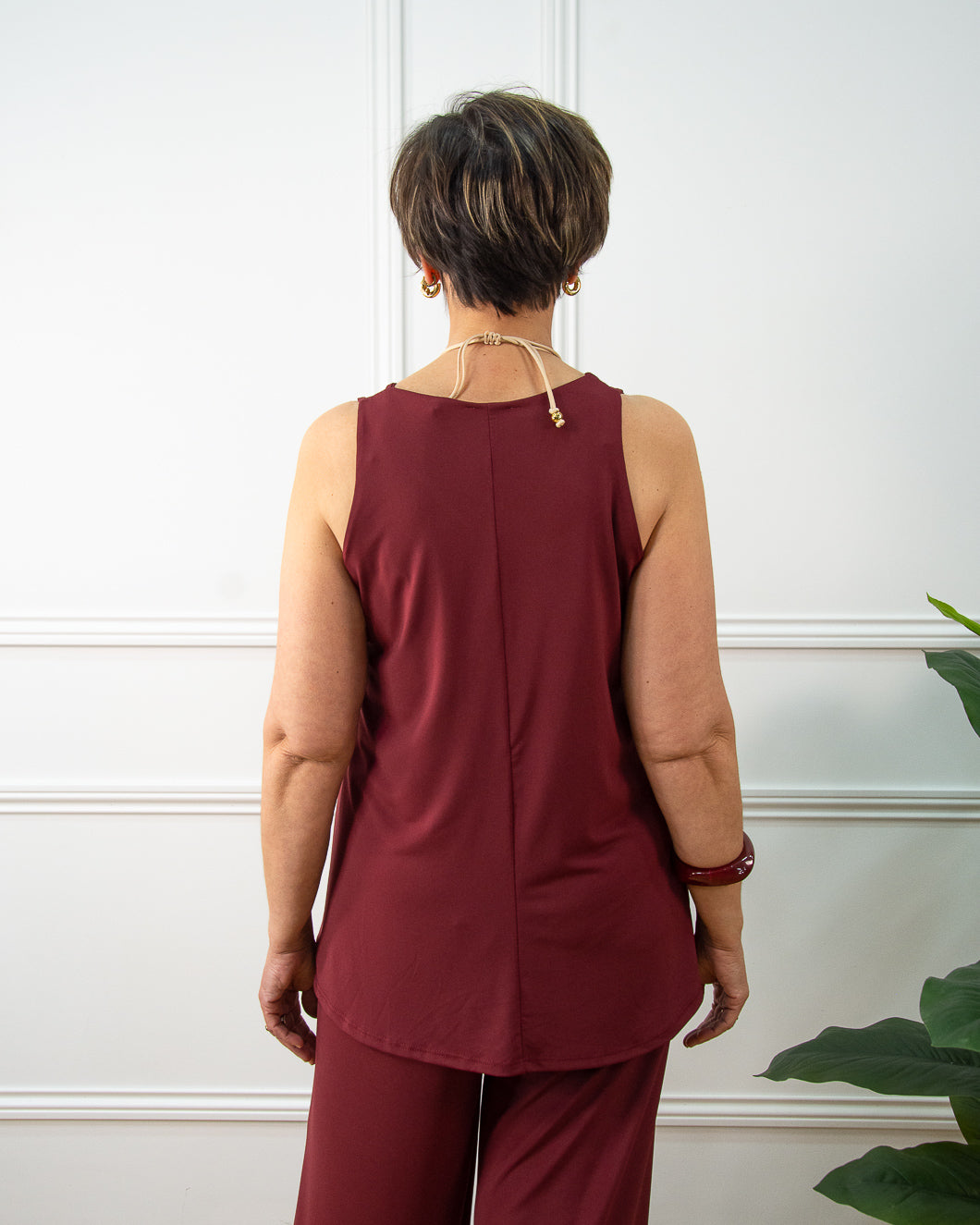 BLUSA LOLA GRANATE