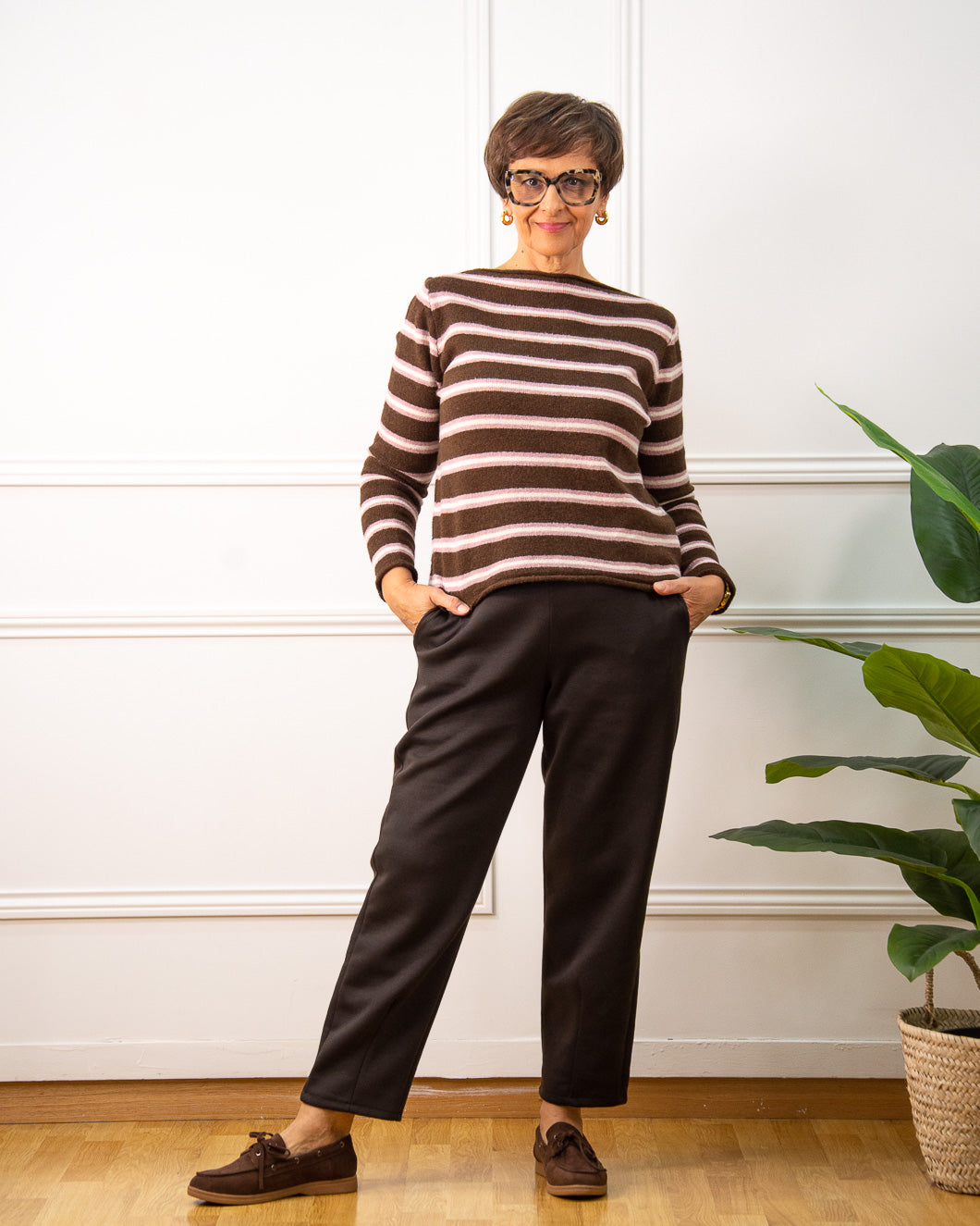 PANTALÓN FLORENCIA MARRÓN