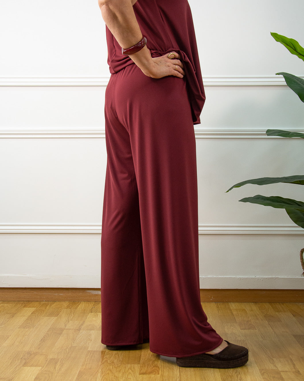 PANTALÓN LOLA GRANATE