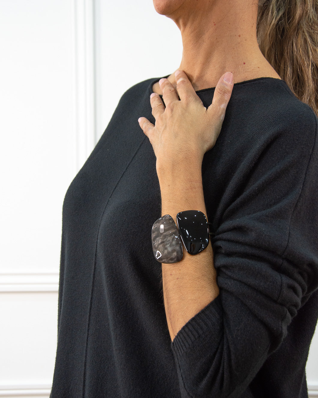 PULSERA MANHATTAN NEGRO