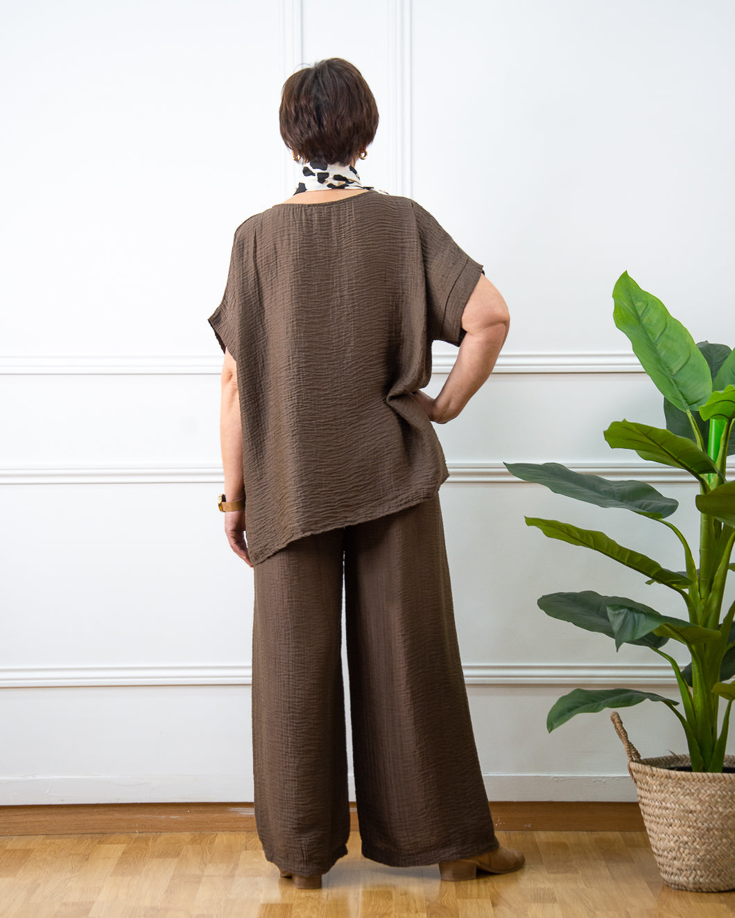PANTALÓN MILÁN MARRÓN