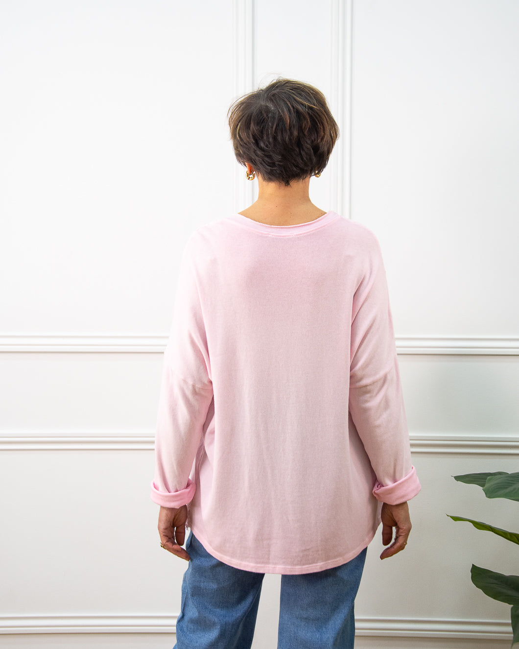 CAMISETA CATERINA ROSA