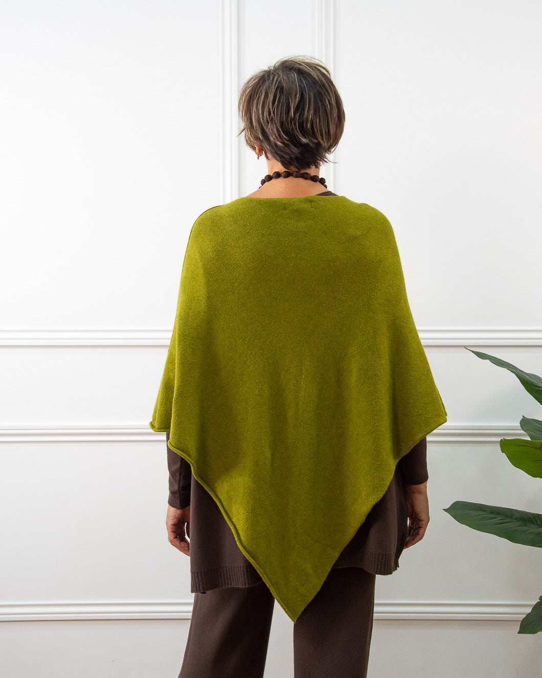 PONCHO KIKA VERDE