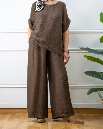 PANTALÓN MILÁN MARRÓN