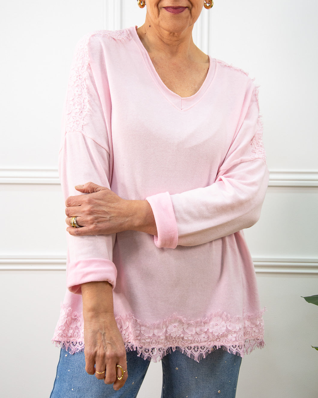 CAMISETA CATERINA ROSA