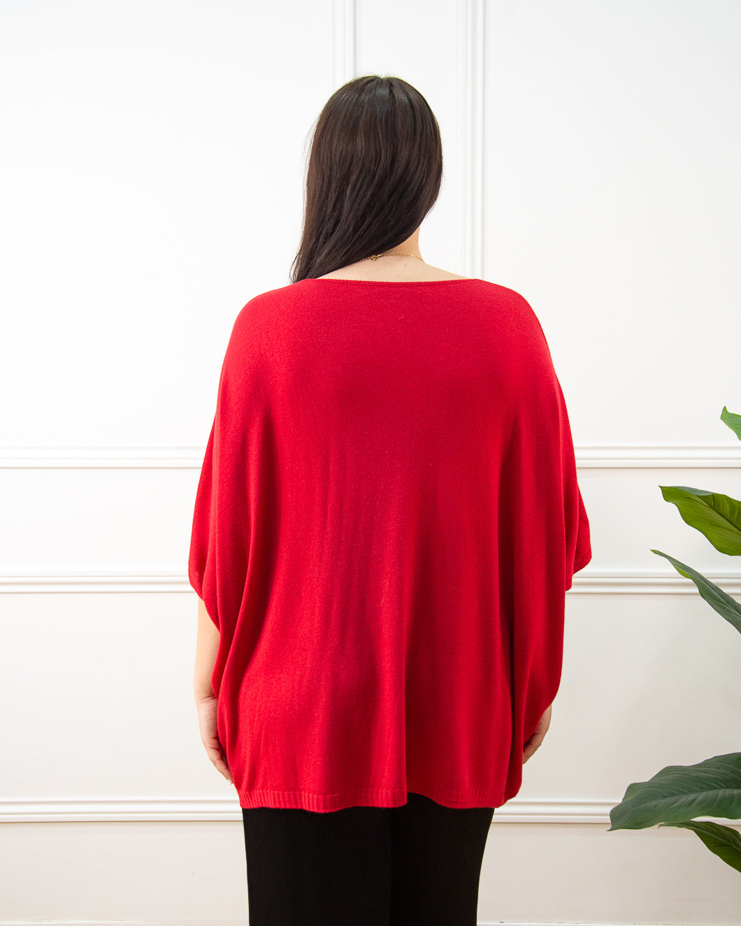JERSEY PONCHO ROJO