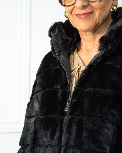 CHALECO ANDREA CURVY NEGRO