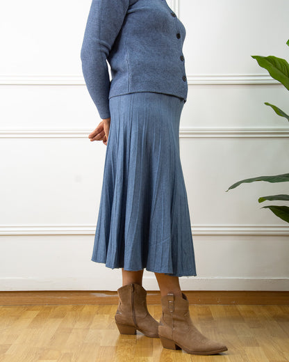FALDA MARILYN AZUL VAQUERO
