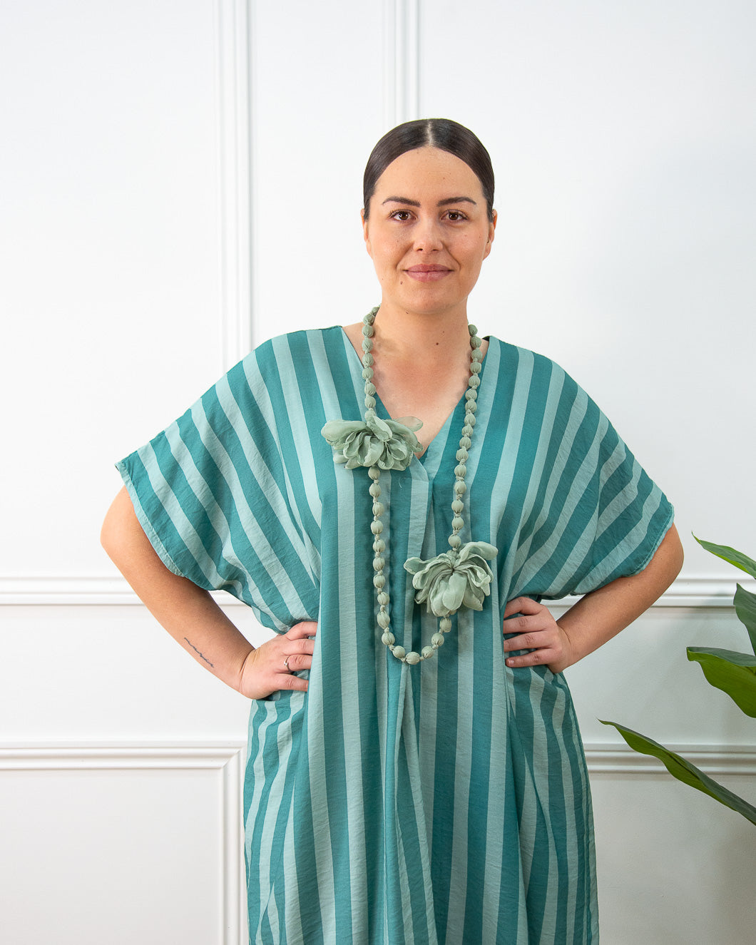 VESTIDO TIZIANA VERDE