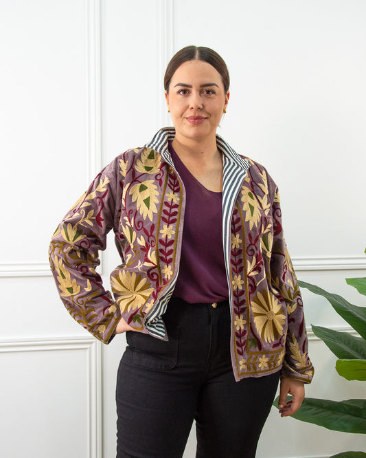 CHAQUETA SUZANI LILA
