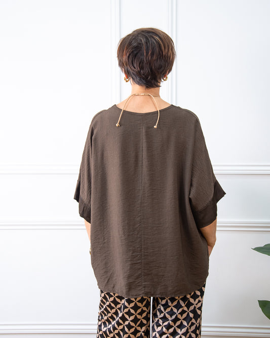 BLUSA JAPAN CHOCOLATE