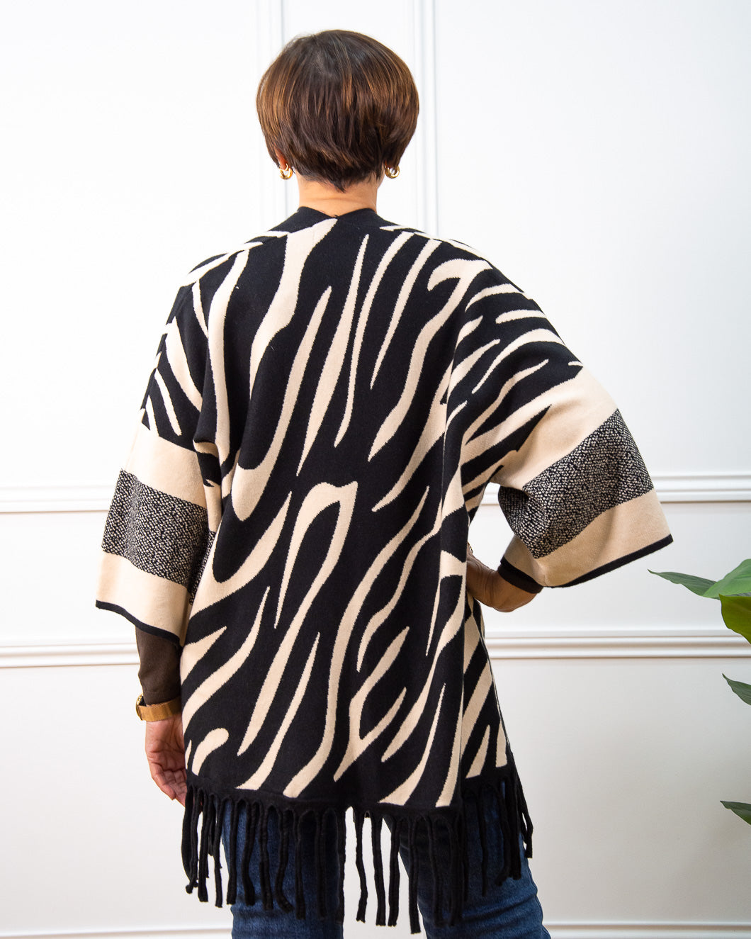 PONCHO ZEBRA